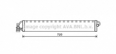 AVA QUALITY COOLING pr3078 -  Масляный радиатор, автоматическая коробка передач
